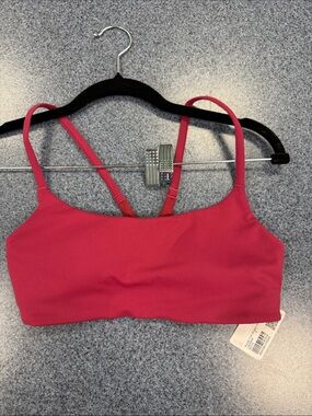 lululemon athletica Pink Seamless Sports Bralette